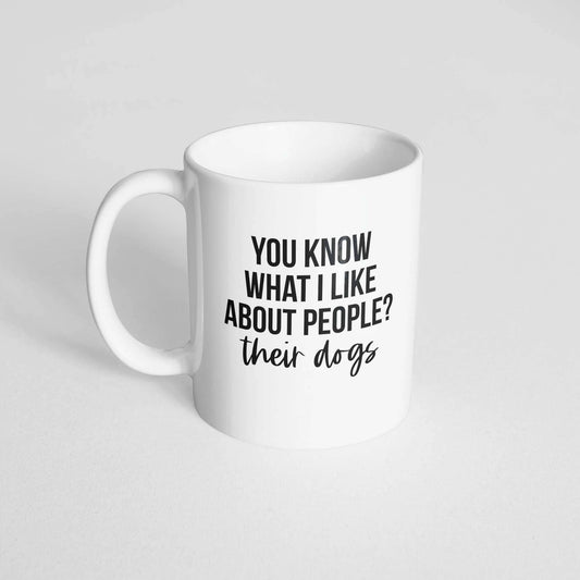 What I Like About People Mug: 11 Oz