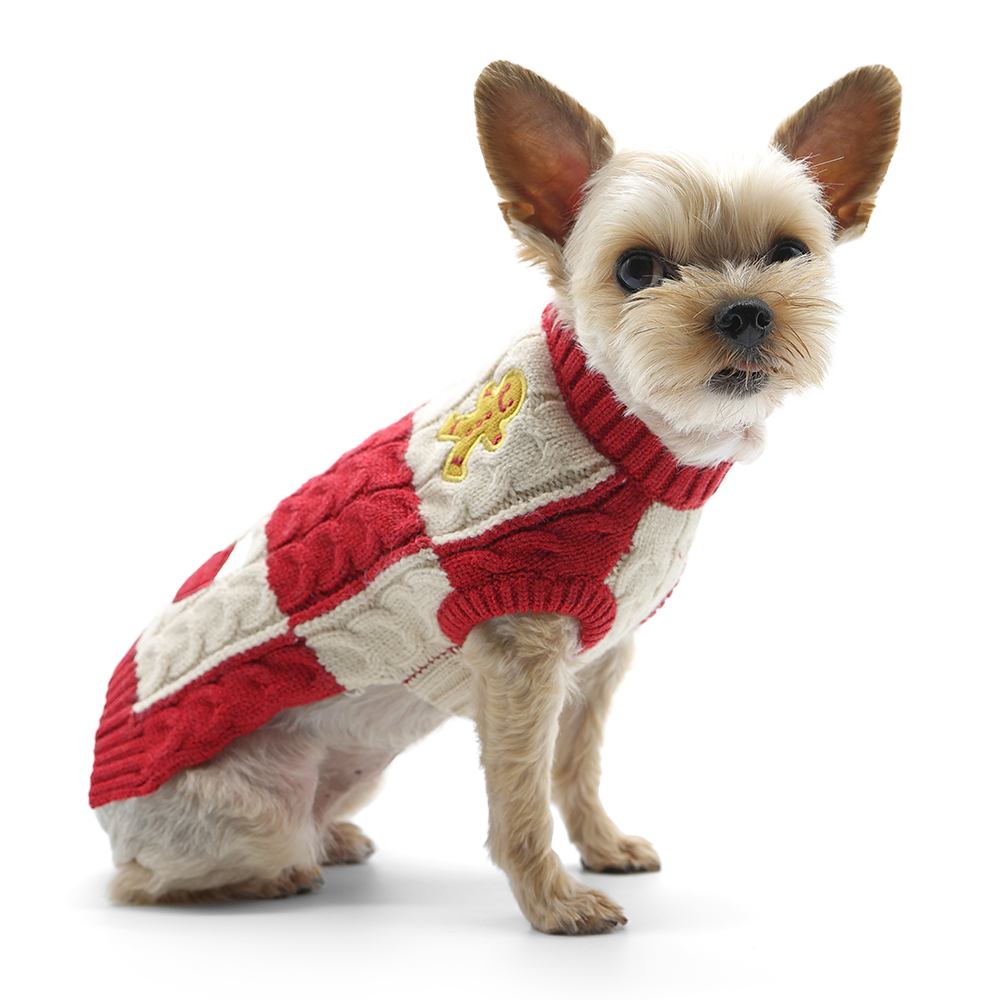 Holiday Appliques Sweater: XS