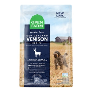 OPEN FARM DOG GRAIN FREE NEW ZEALAND VENISON 22LB