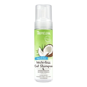 TROPICLEAN CAT DANDER REDUCING WATERLESS SHAMPOO 7.4OZ
