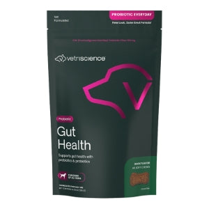 VETRISCIENCE DOG GUT HEALTH CHEWS - 45 COUNT