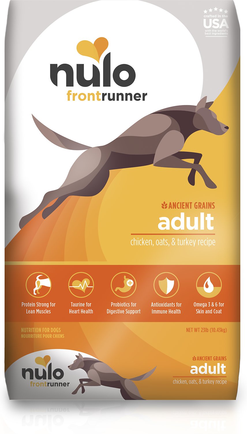 Nulo Frontrunner Ancient Grains Chicken, Oats & Turkey Adult Dry Dog Food, 3-lb (Size: 3-lb)