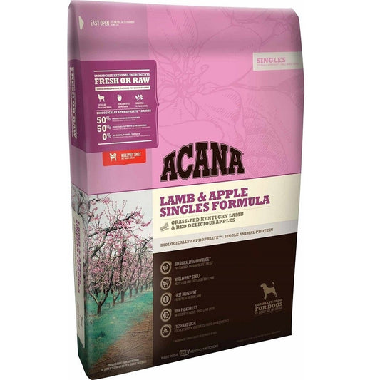 ACANA Singles Limited Ingredient Diet Lamb & Apple Formula Dry Dog Food, 4.5-lb