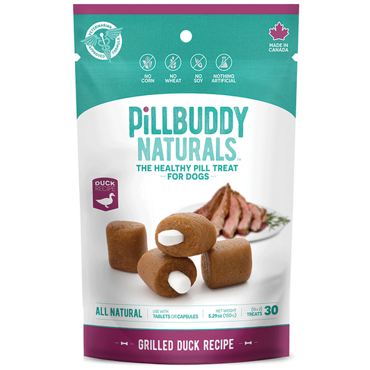 Presidio Pill Buddy Naturals Grilled Duck Pill/Capsule Dog Treats