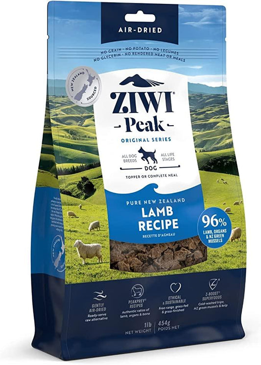 ZIWI Peak Lamb Recipe Air-Dried Dog Food, 16-oz