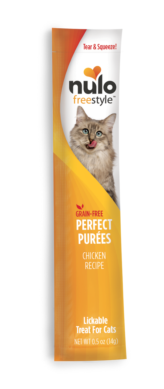 Nulo Cat FreeStyle Perfect Puree Chicken Lickable Cat Treat, 0.5-oz