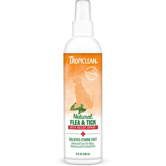 TropiClean Natural Flea & Tick Bite Relief Spray 1ea/8 fl oz