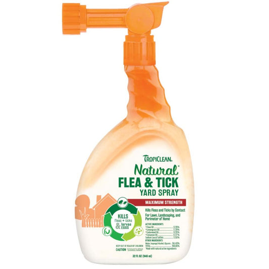 TropiClean Natural Flea & Tick Yard Spray 1ea/32 fl oz