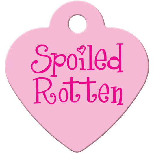 Spoiled Rotten Pink Small Heart