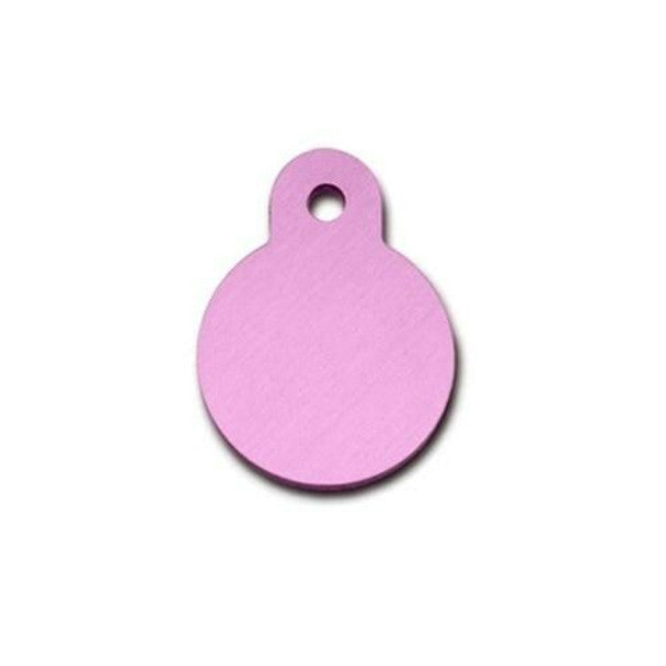 Quick-Tag | Circle Tag Solid Pink Small