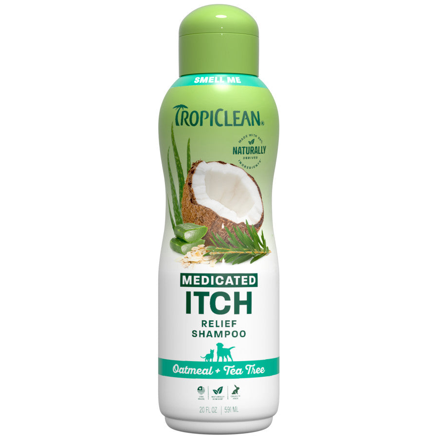 TropiClean Medicated Itch Relief Shampoo 1ea/20 oz