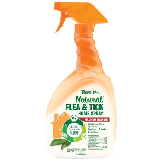 TropiClean Natural Flea & Tick Home Spray 1ea/32 fl oz